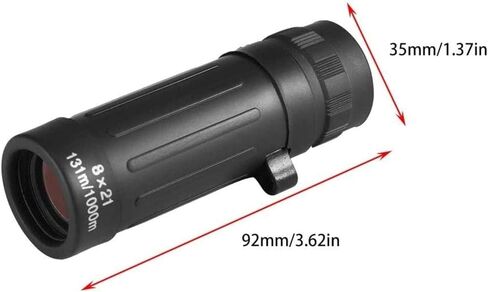 8 X 21 Monocular Telescope - Compact, Handy Scope for Camping, Sports, and Outdoor Activities in Saudi Arabia