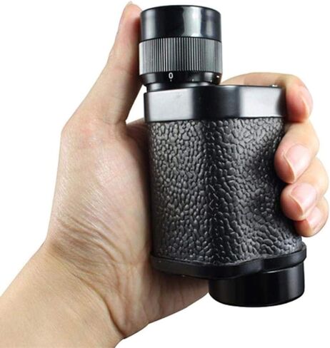 High Power 8X30 Monocular Telescope - Professional Binoculars with Rangefinder, Night Vision, for Swimmers, Women, Fishing, Black in Saudi Arabia