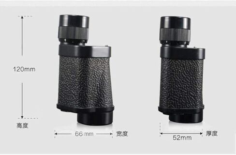 High Power 8X30 Monocular Telescope - Professional Binoculars with Rangefinder, Night Vision, for Swimmers, Women, Fishing, Black in Saudi Arabia
