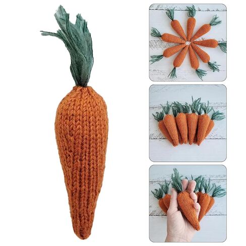 Woven Carrot Photo Props Birthday Party Supplies Baby Photography Props Infant Baby Photo Studio Accessories in Kuwait