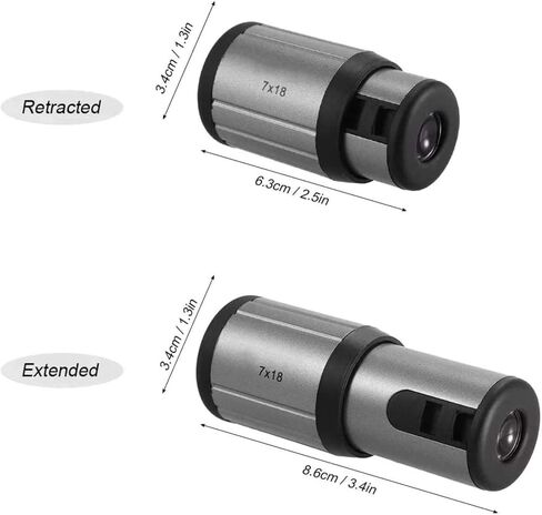 7x18 التلسكوب أحادي العين المدمج - الحياة المقاومة للماء BAK4 PRISM LENSERS لمشاهدة الطيور in Saudi Arabia