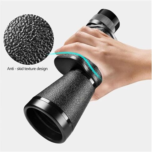 12X45 Monocular Telescope - HD, Portable Mini Spyglass with Sharp Images, Ideal for Caribbean Pirates Theme in Saudi Arabia