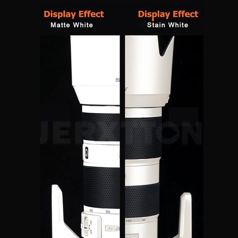 Camera Lens Protector Coat Protective Film Body Vinly Wrap Skin Premium Sticker for Canon EF 70-200mm F2.8 II Photography Decal 70-200 2.8(Stain White) in Saudi Arabia