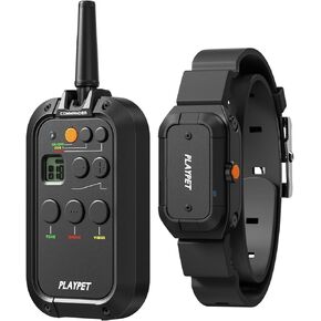 Dog Training Collar, 2950FT Remote Dog Shock Collar for Small Medium Large Dogs, IPX7 Waterproof, Rechargeable Electric Shock Collar with 3 Training Modes…