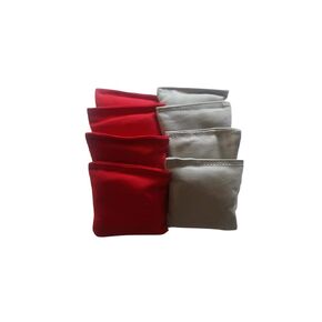 4" Mini Grey and Red Cornhole Bags Bean Bag Toss in Kuwait