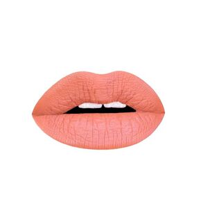 Aromi Peach Matte Liquid Lipstick | Peachy Nude Lip Color, Pink Caramel, Vegan, Cruelty-free, Long-Lasting, Kiss Proof, Handmade (Fuzzy Peach)
