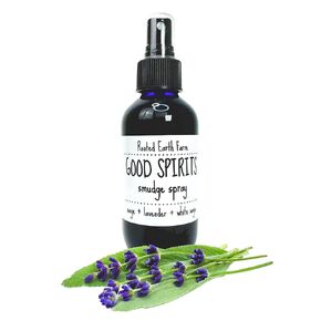 Good Spirits Smudge Spray - 4 fl oz - White Sage Smudging Spray - Room Cleansing - Sage Spray