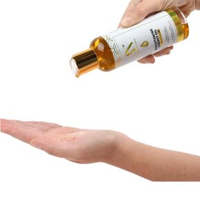 Organic Carrot Oil with Papaya Extract - Toning & Brightening Oil - Infused with Vitamin C, Non- Greasy Fast Absorbing Formula, Nourishing, Moisturizing, Hydrating, Face and Body Skincare Oil, 100% Pure Natural Organic Body Oil (6.7 oz / 200ml)