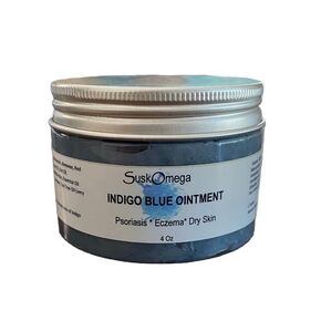 Indigo Blue Naturalis Psoriasis, Eczema, Rash Ointment 4 oz SuskOmega