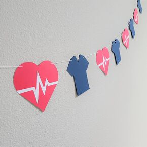 Medical Garland Hospital Nurse Doctor Banner Decoration