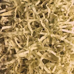 Shredded Tissue Paper Filler Shred For Gift Baskets Box Packaging Eco Friendly (7oz / 200g) (Peach)