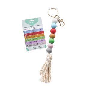 Phlebotomist Nurse or RN Keychain with Order of Blood Draw Chart for Badge Reel Accessory 0384
