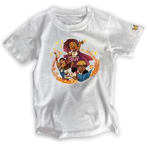 Characters: Girl Power, Girls Short Sleeve Graphic T-Shirt (L) in Saudi Arabia