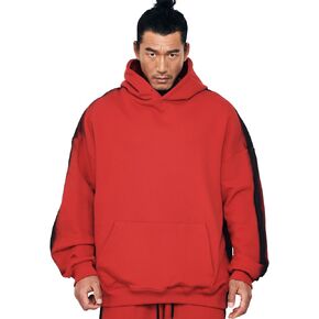 Spray Hoodie (Red,L,XL) (L, RED)