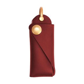 Minimalist Key Holder, Leather Key Fob, Key Organizer, Leather Key Case, Leather Keychain, Key Fob, Keys purse Corporate gifts (Black)