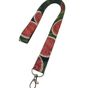 Fabric Lanyard Keychain ID Badge Holder Key Keeper (Airplanes)