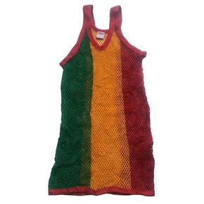 English Style Mens Premium Cotton Mesh String Vest - Large