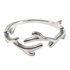Handmade 925 Sterling Silver Ring Adjustable Cool Stacking Ring Vintage Personalized Jewelry for Women & Men