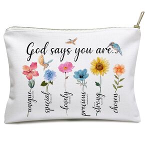 You Are Makeup Bag, Inspirational Cosmetic Bag, Birthday Gifts for Women, Sister Gifts, Mon Gifts, Daughter Gift, Affirmations Gifts, Encouragement Gift, Bridesmaid Gifts, Colleague Giftss
