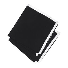 Cloth Napkins Set of 2 Cotton Linen Dinner Napkins Perfect for Parties Dinners Weddings Cocktail Napkins Cloth,Black.