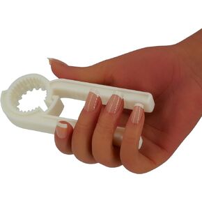Twist Bottle Opener/Tightener by Intulon for Beverage/Water for Seniors - Helps with Arthritis/Arthritic or Weak Hands, Small and Medium Pack, Black