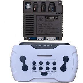 2.4G Bluetooth Remote Control JR-1816RXS-12V Receiver Kit Kids Powered Ride On Car,Controller Control Box Accessories for Children Electric Ride On Car Replacement Parts