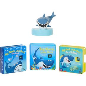 Little Tikes Story Dream Machine Big Shark, Little Shark Story Collection, Storytime, Books, Random House, Audio Play Character, Gift and Toy for Toddlers and Kids Girls Boys Ages 3+ Years in Kuwait