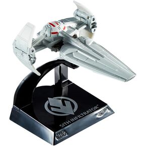 Hot Wheels Star Wars Starships Select Premium Diecast Sith Infiltrator