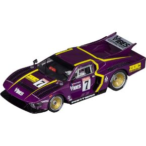 Carrera 27720 De Tomaso Pantera No.7 1:32 Scale Analog Slot Car Racing Vehicle Evolution Slot Car Race Tracks