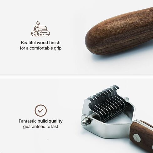 Dog Brush Kit (6 Pieces) - Dog Brush for Shedding, Undercoat Rake for Dogs, Dog Brush Shedding Short Haired Dogs, Dematting Rake Set, Dog Nail Clippers for Small Dogs, Lick Mat for Dogs, Cat Grooming in Saudi Arabia