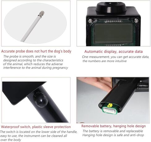 𝑼𝒑𝒈𝒓𝒂𝒅𝒆𝒅 جهاز اختبار البروجسترون للكلاب، كاشف إباضة الكلاب، اختبار إباضة صحة الكلاب، اختبار إباضة الكلاب، مربي الكلاب، اختبار التزاوج والتخطيط لحمل الكلاب in Kuwait