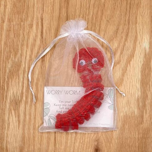 Worry Worm That Cares For You, Or As A Gift For Someone Special! (Ocean) in Kuwait