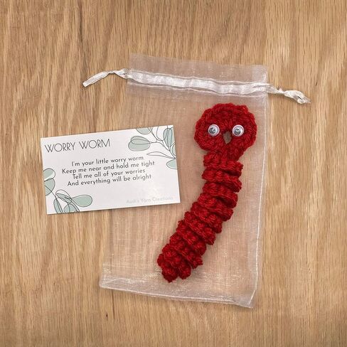 Worry Worm That Cares For You, Or As A Gift For Someone Special! (Ocean) in Kuwait