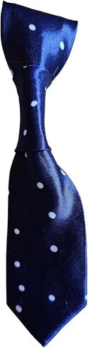 Christmas Neck Tie that Slips Onto Your Dog's Existing Collar Smalls (Dark Blue Dots Extra Small) in Saudi Arabia