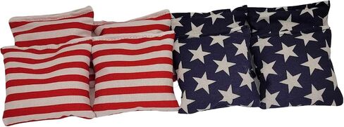 Stars and Stripes Mini 3" American Bean Bags Cornhole Bags Mini Bags in Saudi Arabia