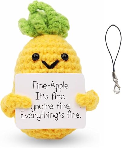 Emotional Support Handmade Gift, Crochet Knitted Doll, Gifts for Women Friends Emotional Support Handmade Gift, Crochet Pickled Knitted Doll, Gifts for Women Friends (Chicken) in Saudi Arabia