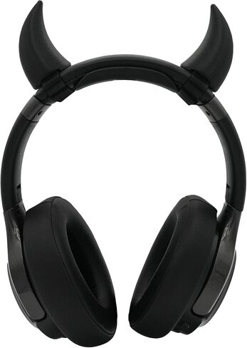 Devil Horns for Headphones (Black) in Saudi Arabia