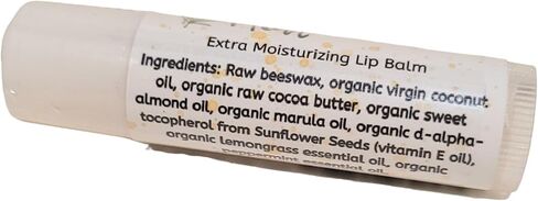 Lemongrass Mint-Moisturizing Lip Balm With Raw Beeswax & Organic Cocoa Butter-Golden Hives Apiary in Saudi Arabia