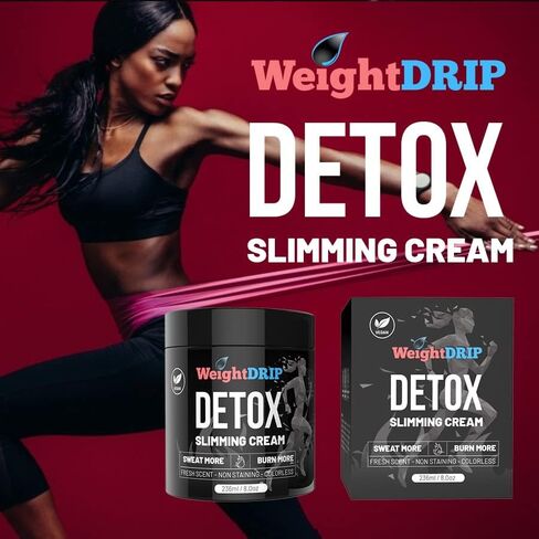 Detox Slimming Vegan Handmade Sweat Enhancing Lotion - Sweat Activated Slimming Lotion for Women and Men Body Fat burning Flat Belly Cream-Revitalizing Coconut oil and Essential oil Infused in Saudi Arabia