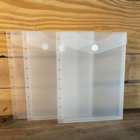 Envelop Pocket Dividers for 8-Disc Half Letter (Junior) Size Planners (5.5 x 8.5 inches), Staples ARC, Martha Stewart, Levenger Circa, TUL.(8-Disc Junior) in Saudi Arabia