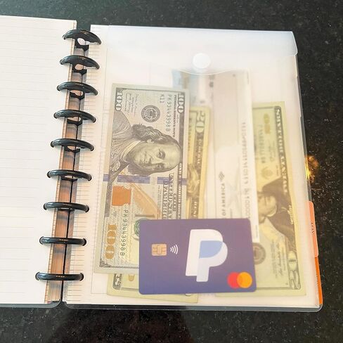 Envelop Pocket Dividers for 8-Disc Half Letter (Junior) Size Planners (5.5 x 8.5 inches), Staples ARC, Martha Stewart, Levenger Circa, TUL.(8-Disc Junior) in Saudi Arabia