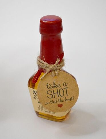 Take a Shot We Tied the Knot, Wedding Tags, Engagement, Bridal Shower, Rehearsal, Party Favor, Alcohol Tags, Wedding Favor & Gift Tags (30 tags) in Saudi Arabia