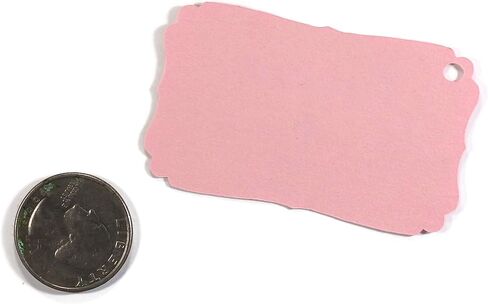 Baptism Tags - Gracias Por Venir A Mi Bautizo (Set of 40) (Baby Pink) in Saudi Arabia