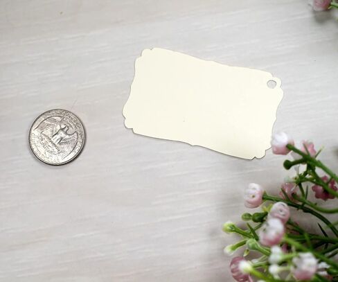Baptism Tags - Gracias Por Venir A Mi Bautizo (Set of 40) (Baby Pink) in Saudi Arabia