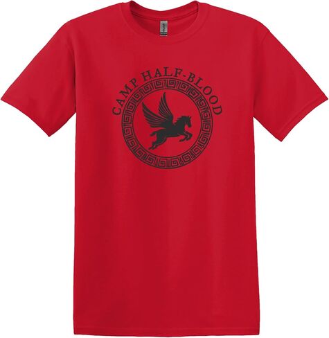 Camp Half Blood Shirt, Unisex Camp Half Blood T-shirts for Men and Women (M, Orange) in Saudi Arabia