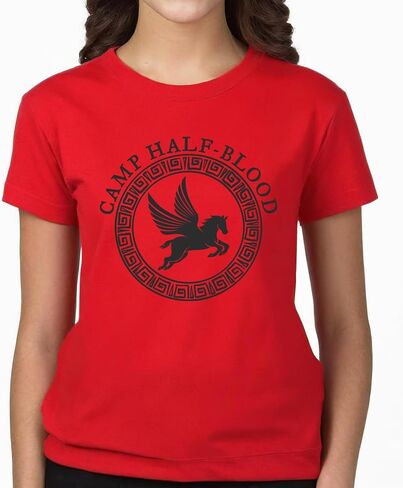 Camp Half Blood Shirt, Unisex Camp Half Blood T-shirts for Men and Women (M, Orange) in Saudi Arabia