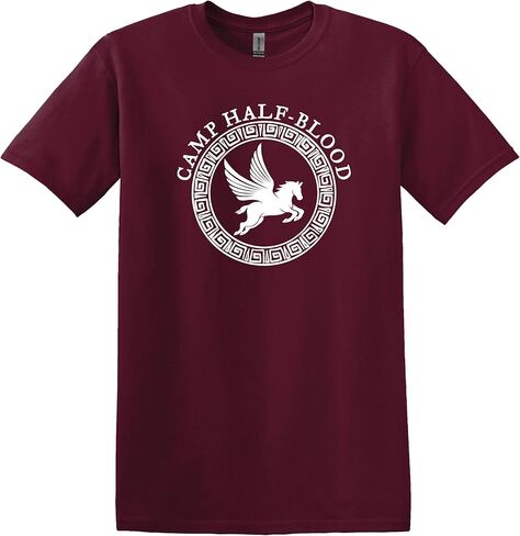 Camp Half Blood Shirt, Unisex Camp Half Blood T-shirts for Men and Women (M, Orange) in Saudi Arabia