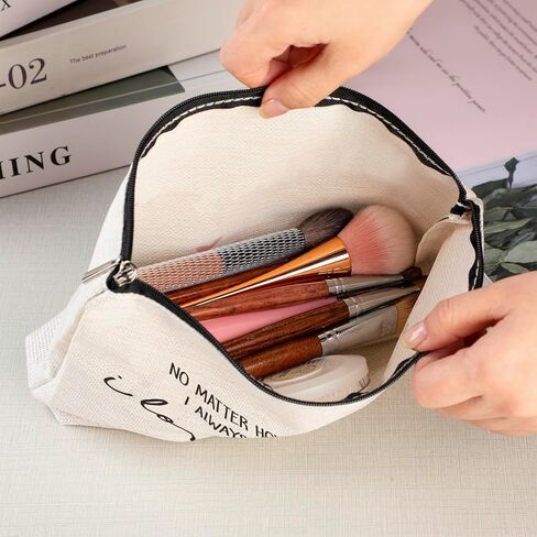 bag7, I Love You Mom, Makeup Bag, Mom Gift, Handmade Cosmetic Bag For Mom, Cosmetic Bag, Best Mom Ever Bag, Bag Gift, Linen Cotton Case Traveling Bag in Saudi Arabia