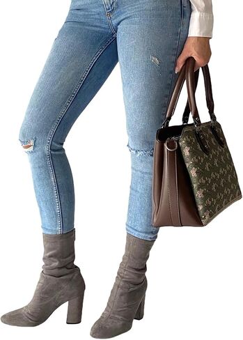 KILIM DESIGN VEGAN SATCHEL (Brown) in Saudi Arabia