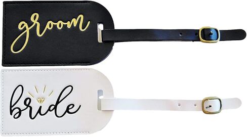 Bride and Groom Luggage Tags Mr and Mrs Luggage Tags Honeymoon Luggage Tags Bridal Shower Gift in Saudi Arabia